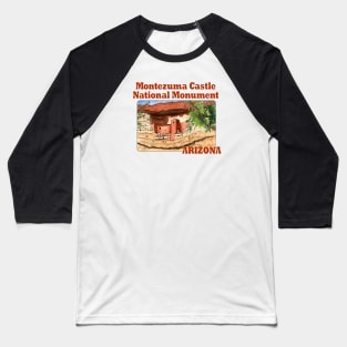 Montezuma Castle National Monument, Arizona Baseball T-Shirt